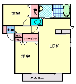 グランシードMＣの間取り