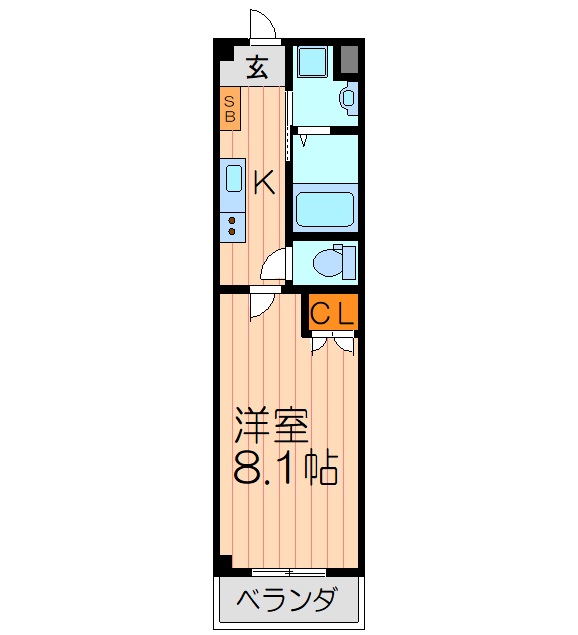 サンティール守口の間取り