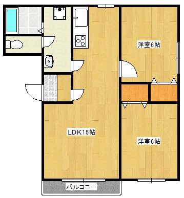 ミナトマンションIの間取り