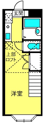 アルバニーフジ壱番館の間取り