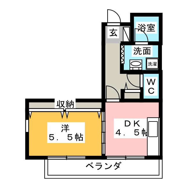 フォレリブレの間取り