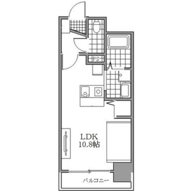 高松市藤塚町のマンションの間取り