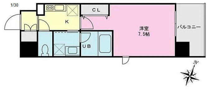 Ｕｒｂａｎ　Ｌｉｎｋ大森海岸の間取り