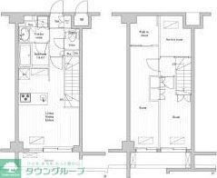 世田谷区弦巻のマンションの間取り