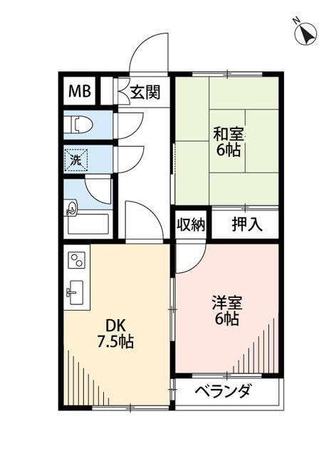 千曲昭和ビルの間取り