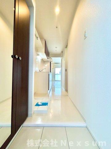 玄関　明るい玄関です