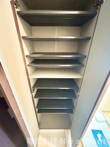 収納　大きなスペースがあり、収納には困りません