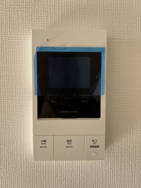 セキュリティ　同物件別号室の写真です。