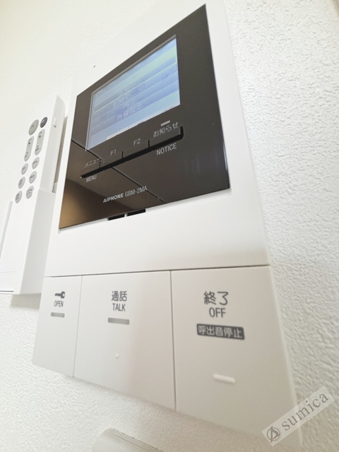 セキュリティ　ＴＶモニターフォンで部外者はシャットアウト♪♪