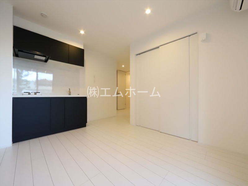 居室・リビング　LDK11.3帖　システムキッチン付