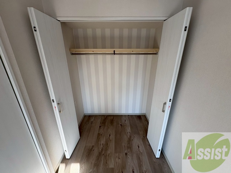 収納　収納もバッチリあるのでお部屋が片付きますよ！