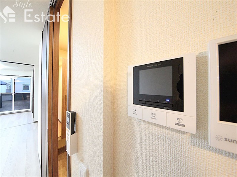 セキュリティ　モニター付きインターホン