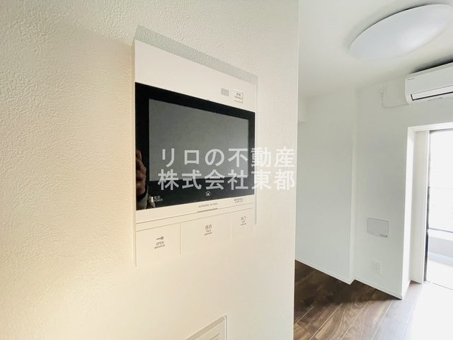 セキュリティ　訪問者が一目で分かるＴＶモニタ付インターホンです！