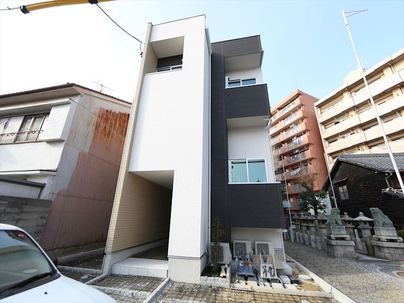 建物外観　外観　オートロック付　デザイナーズ　光インターネット無料