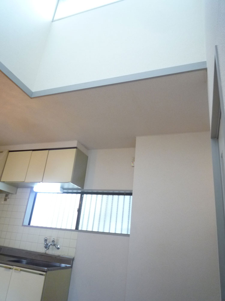 その他　玄関入ってすぐに吹き抜けタイプの天窓あり。