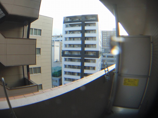 バルコニー　9階から見た眺望です。