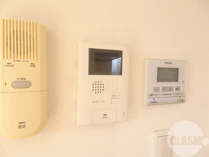 セキュリティ　訪問チェックができるモニターホン♪
