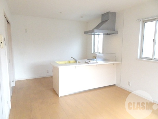 居室・リビング　お話しながらお料理できます♪