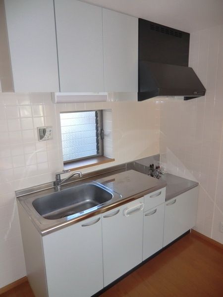 キッチン　２口ガスコンロ設置可