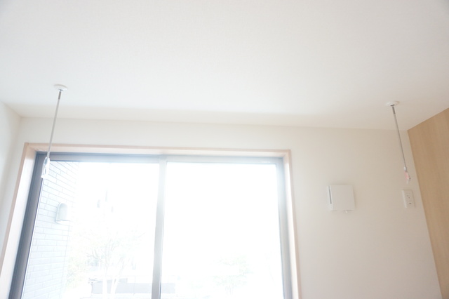 その他設備　室内物干し