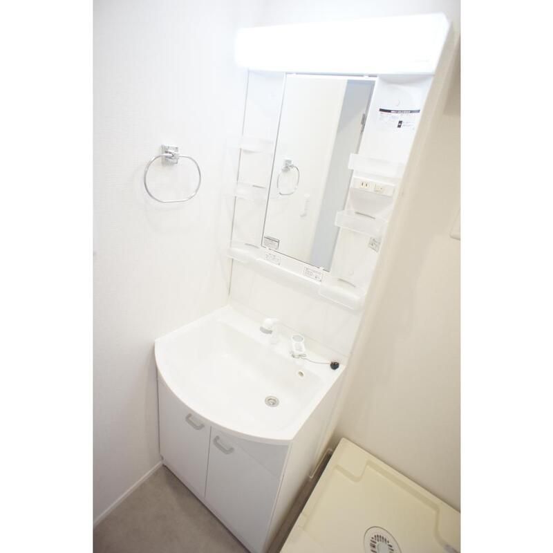 洗面設備　独立洗面台も完備！