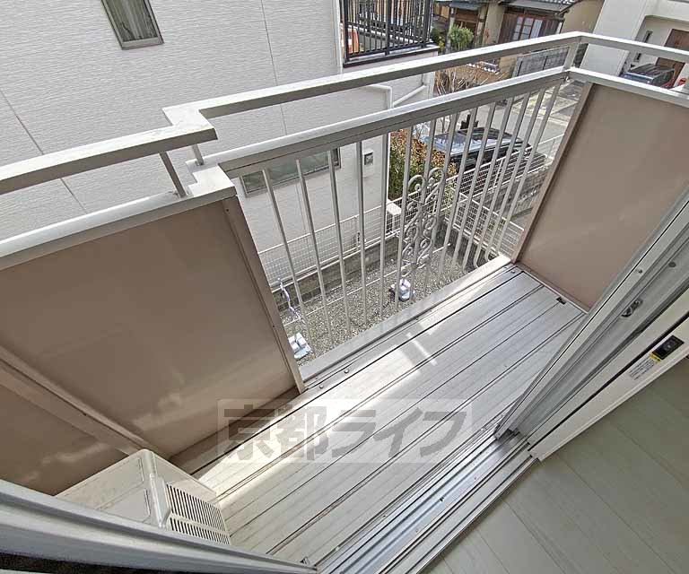 バルコニー　風当りの良いバルコニーです。