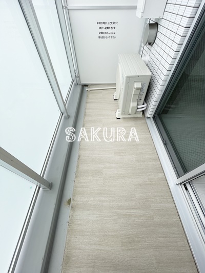 バルコニー　広々としたバルコニー♪