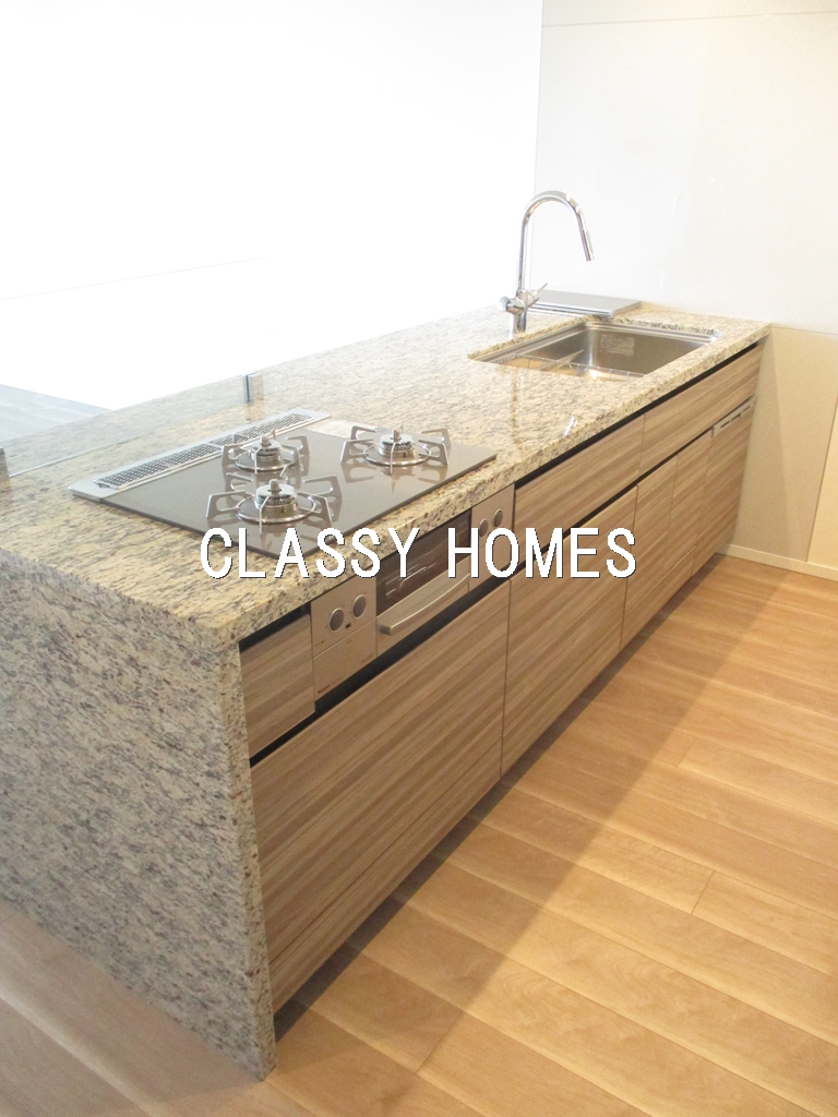 キッチン　2019年竣工　パークコート浜離宮ザ・タワー：キッチン