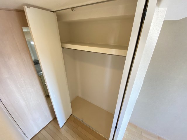 収納　十分な収納スペースがあります