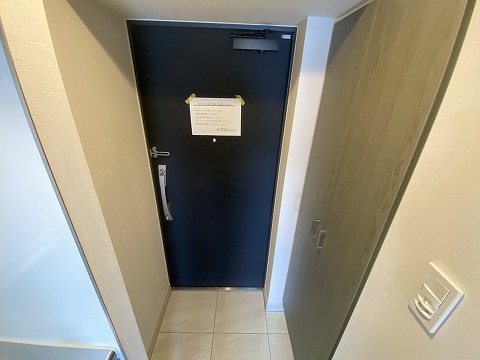 玄関　シューズボックス付きの玄関♪