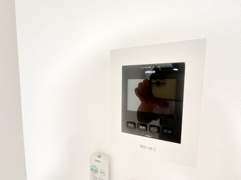 セキュリティ　同物件別部屋写真