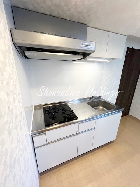 キッチン　便利なガスコンロ付♪