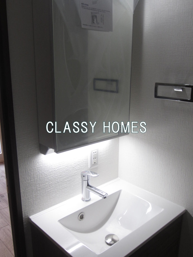 洗面設備　2019年竣工　ココキューブ大森：洗面台