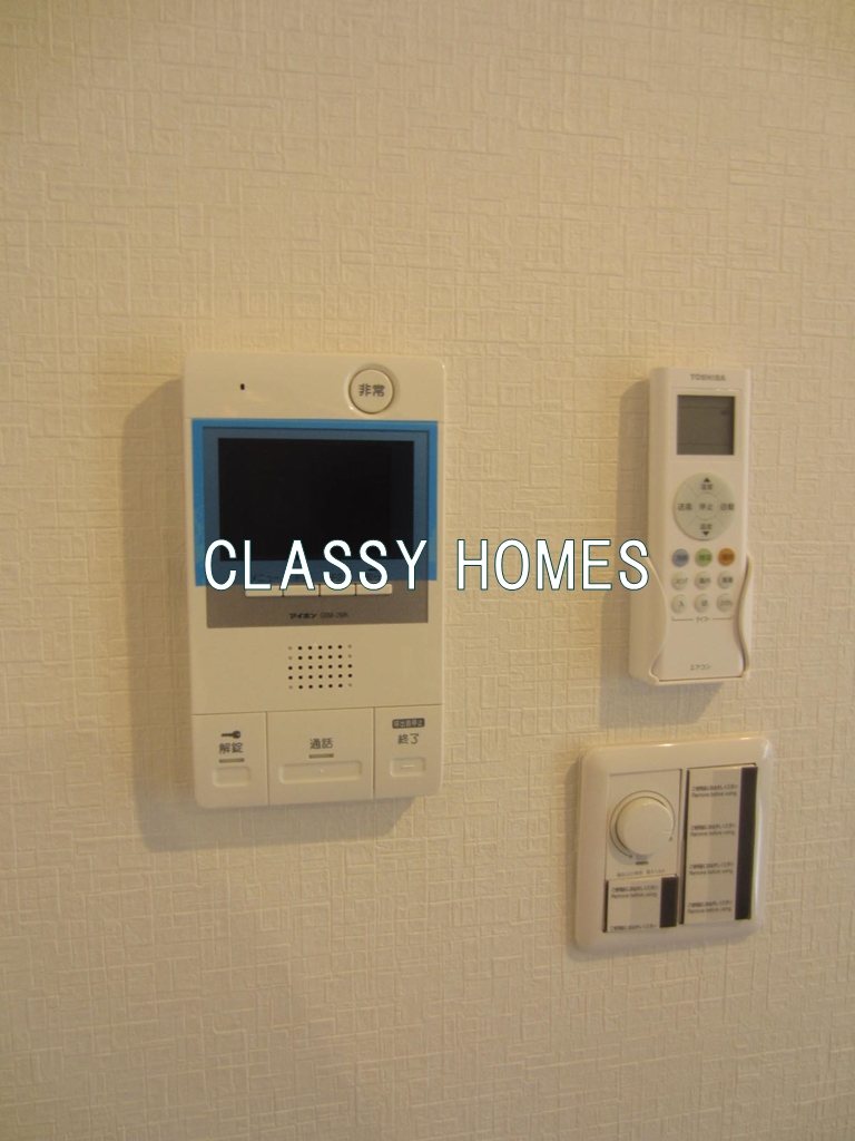 セキュリティ　2019年竣工　ココキューブ大森：モニターフォン