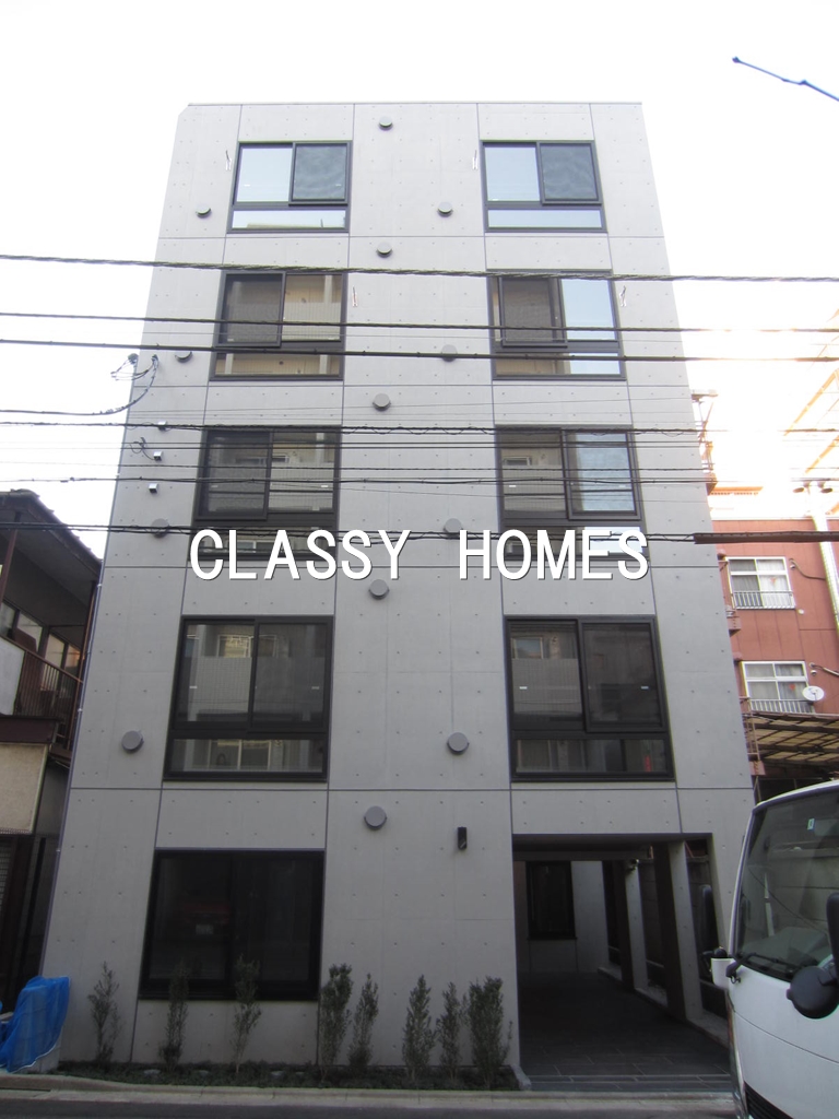 建物外観　2019年竣工　ココキューブ大森：外観