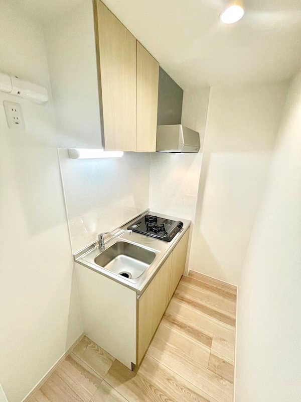 キッチン　201号室の写真です