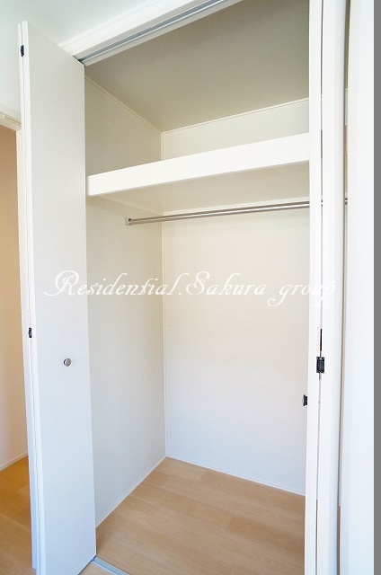 収納　お荷物の多い方でも安心のクローゼット付き♪