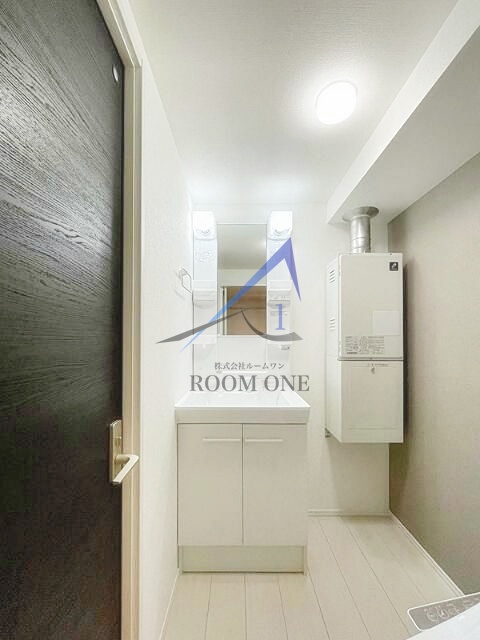 洗面設備　洗面台です。