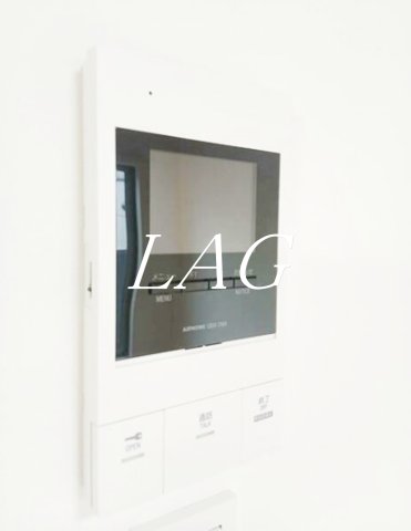 セキュリティ　モニター付きインターフォンです。