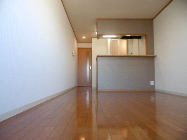 居室・リビング　ワンルームには珍しいカウンターキッチンです。