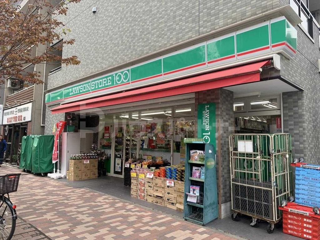 コンビニ　ローソンストア100両国店（コンビニ）まで100m