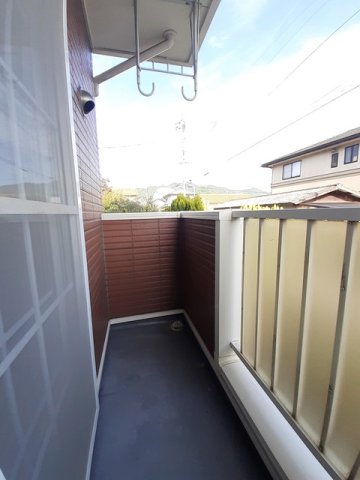 バルコニー　広々としたバルコニーです