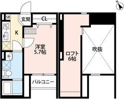 Loft MDの間取り写真