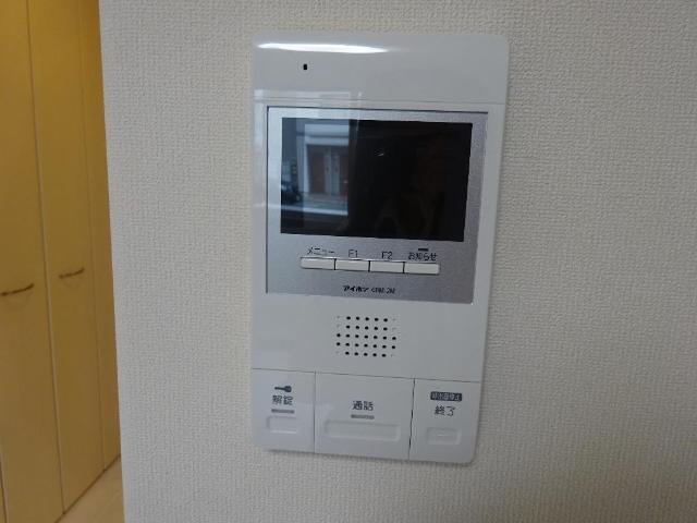 セキュリティ　カメラ付インターホン（イメージ）