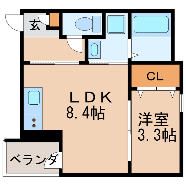 CRASTINE大杉の間取り写真