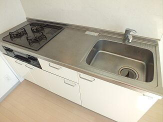 キッチン　※別号室のお写真となります。