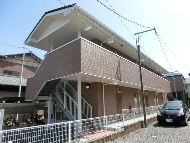 建物外観　経済的な都市ガス仕様のアパートです。