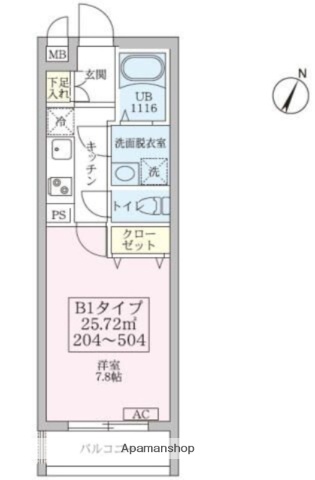 リブレスト篠崎の間取り写真