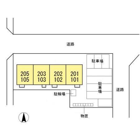 エントランス　☆配置図☆