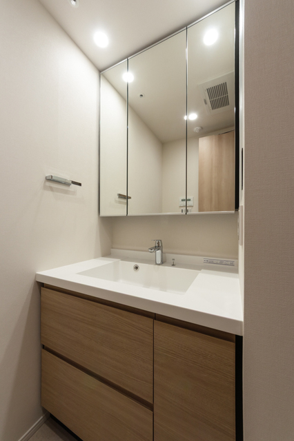 洗面設備　※写真は同タイプ住戸です。
